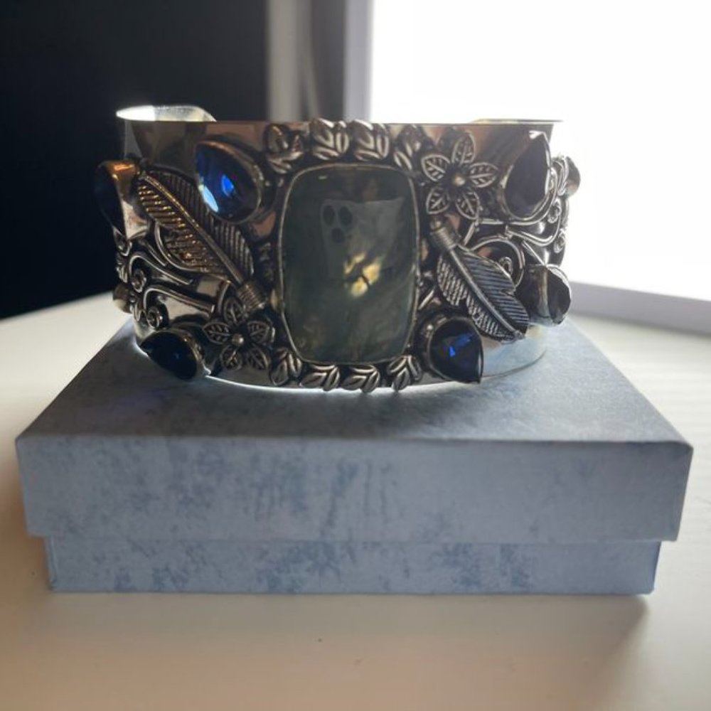 Agate Topaz Bracelet